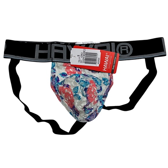Hawai Other - Hawai Jockstrap Floral White/Pink/Blue/Purple Size M (28-30) NWT